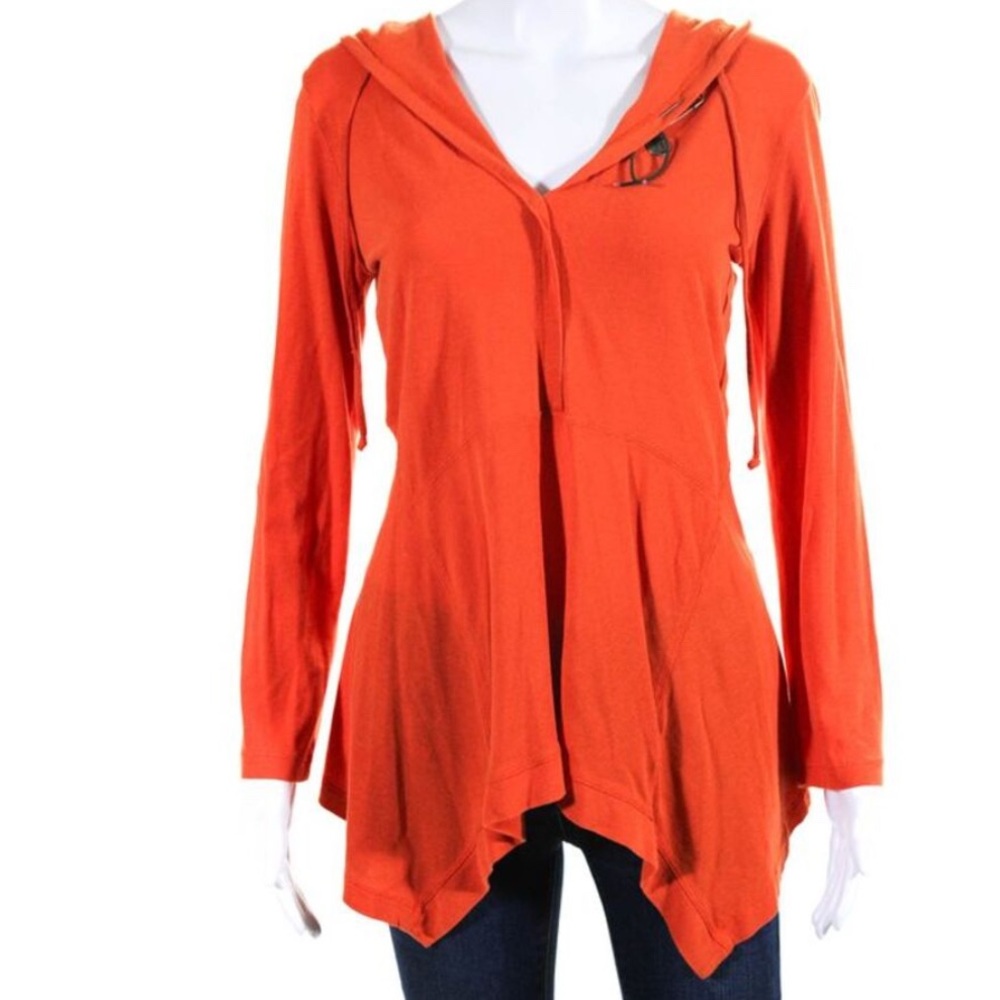 90s Y2K vintage Cop.Copine Jacinto Hoodie Top range Asymmetric M